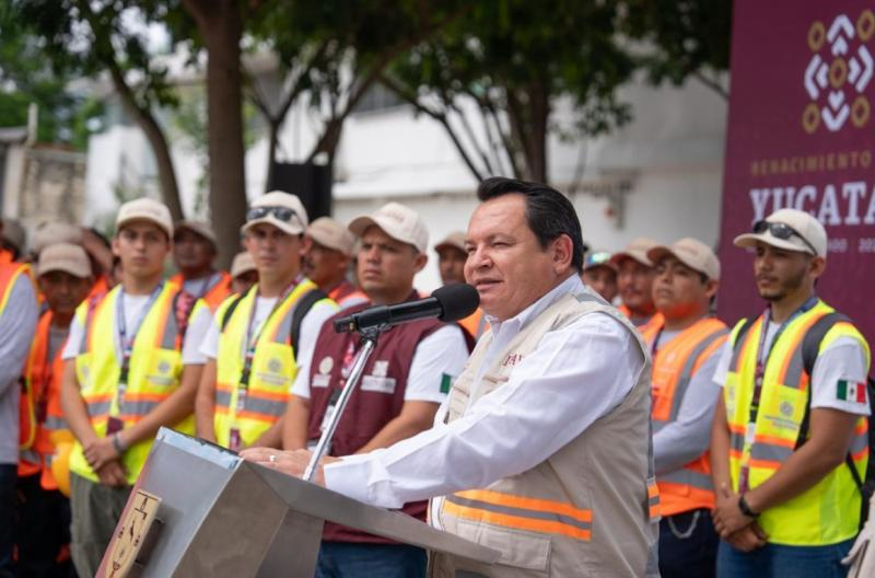 Yucatán envía brigada de apoyo a Veracruz tras inundaciones Yucatán envía brigada de apoyo a Veracruz tras inundaciones