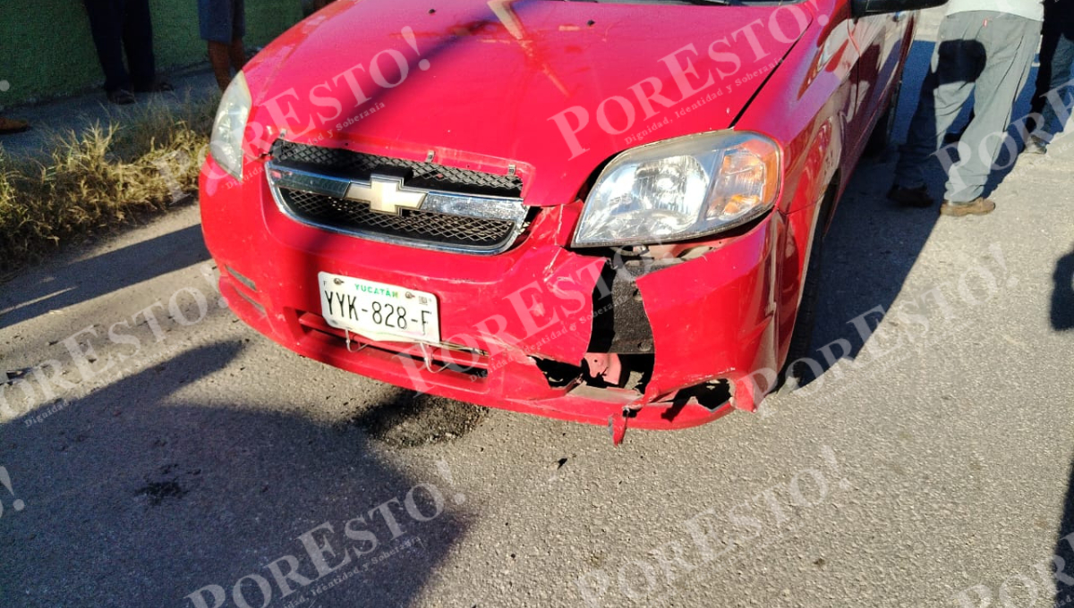 El accidente ocurrió la mañana del viernes en el barrio de Fátima.