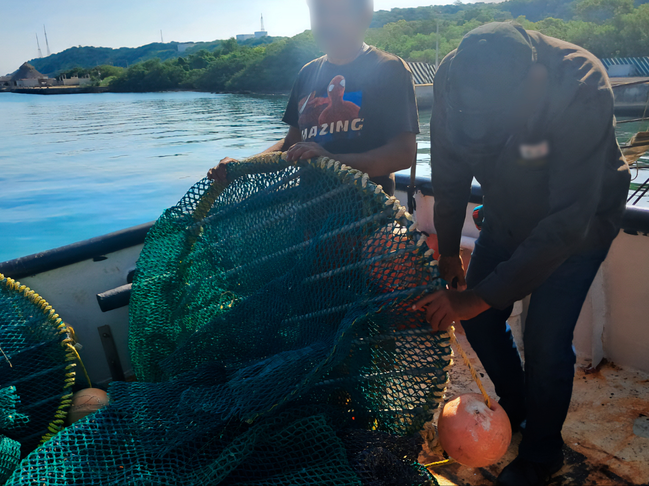El operativo busca prevenir la captura incidental de tortugas marinas El operativo busca prevenir la captura incidental de tortugas marinas