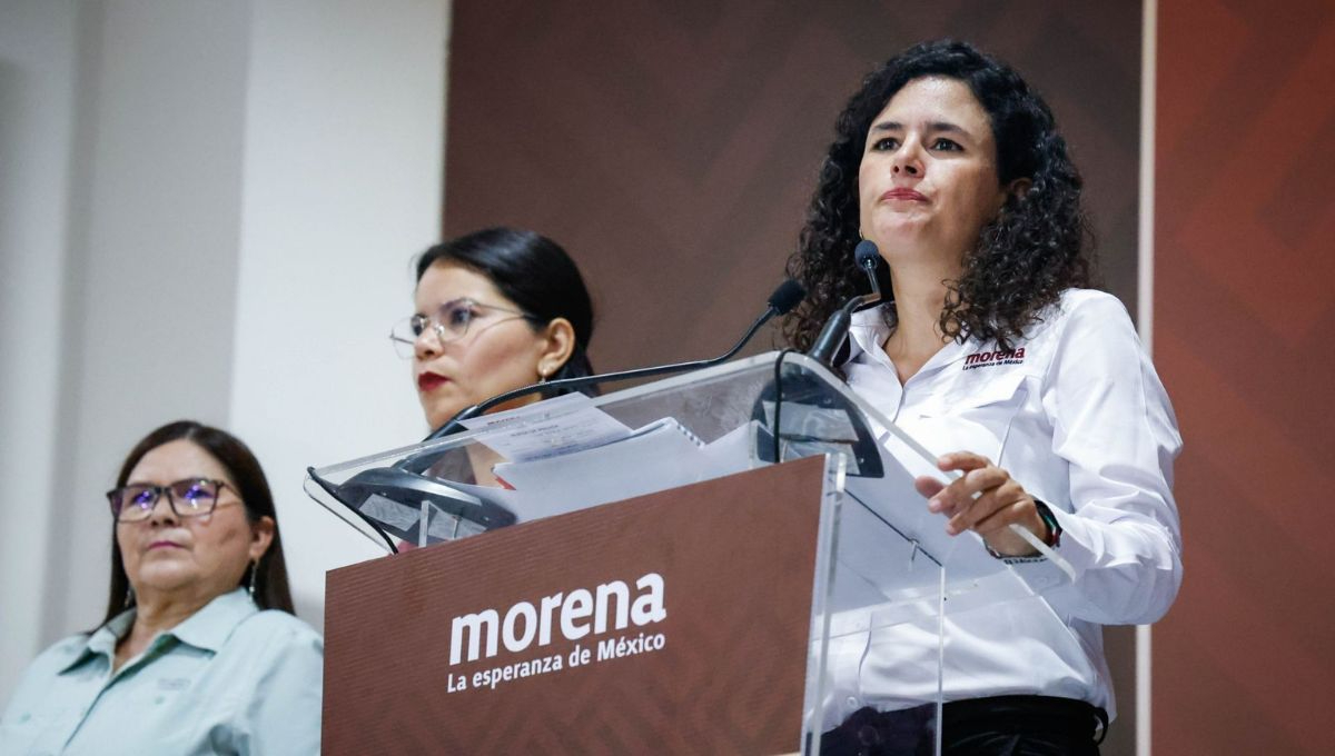 Luisa María Alcalde Luján, dirigente nacional de Morena Luisa María Alcalde Luján, dirigente nacional de Morena