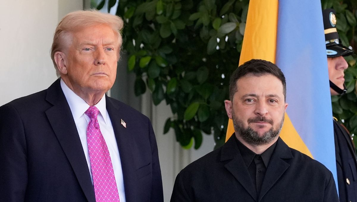 El presidente de Ucrania, Volodiir Zelenski, se reunió este viernes 17 de octubre con el presidente de EU, Donald Trump en la Casa Blanca El presidente de Ucrania, Volodiir Zelenski, se reunió este viernes 17 de octubre con el presidente de EU, Donald Trump en la Casa Blanca