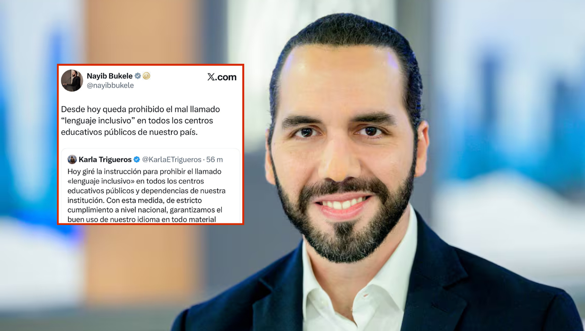 El gobierno de El Salvador prohibió el uso del llamado “lenguaje inclusivo” en todas las escuelas públicas.