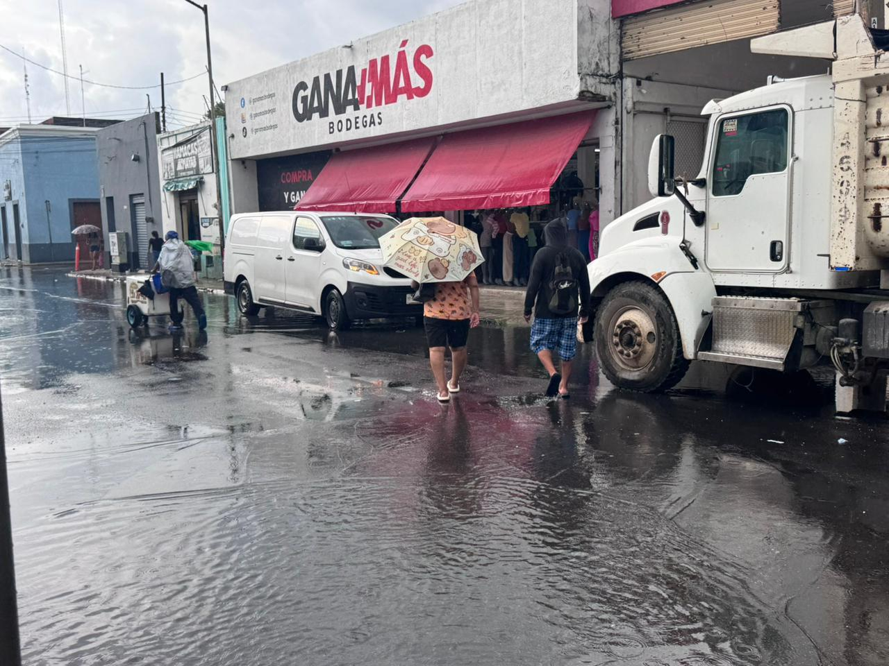 Las lluvias no cesarán en Yucatán en los próximos días