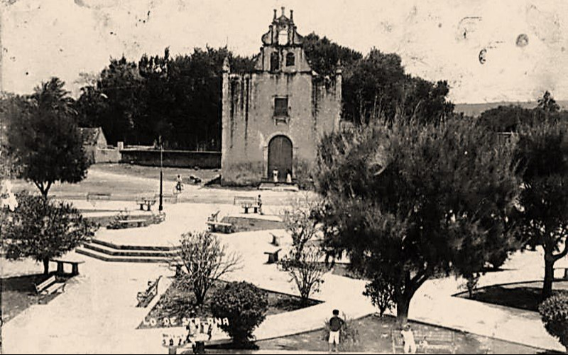 Parque de Santa Ana, en el barrio del mismo nombre