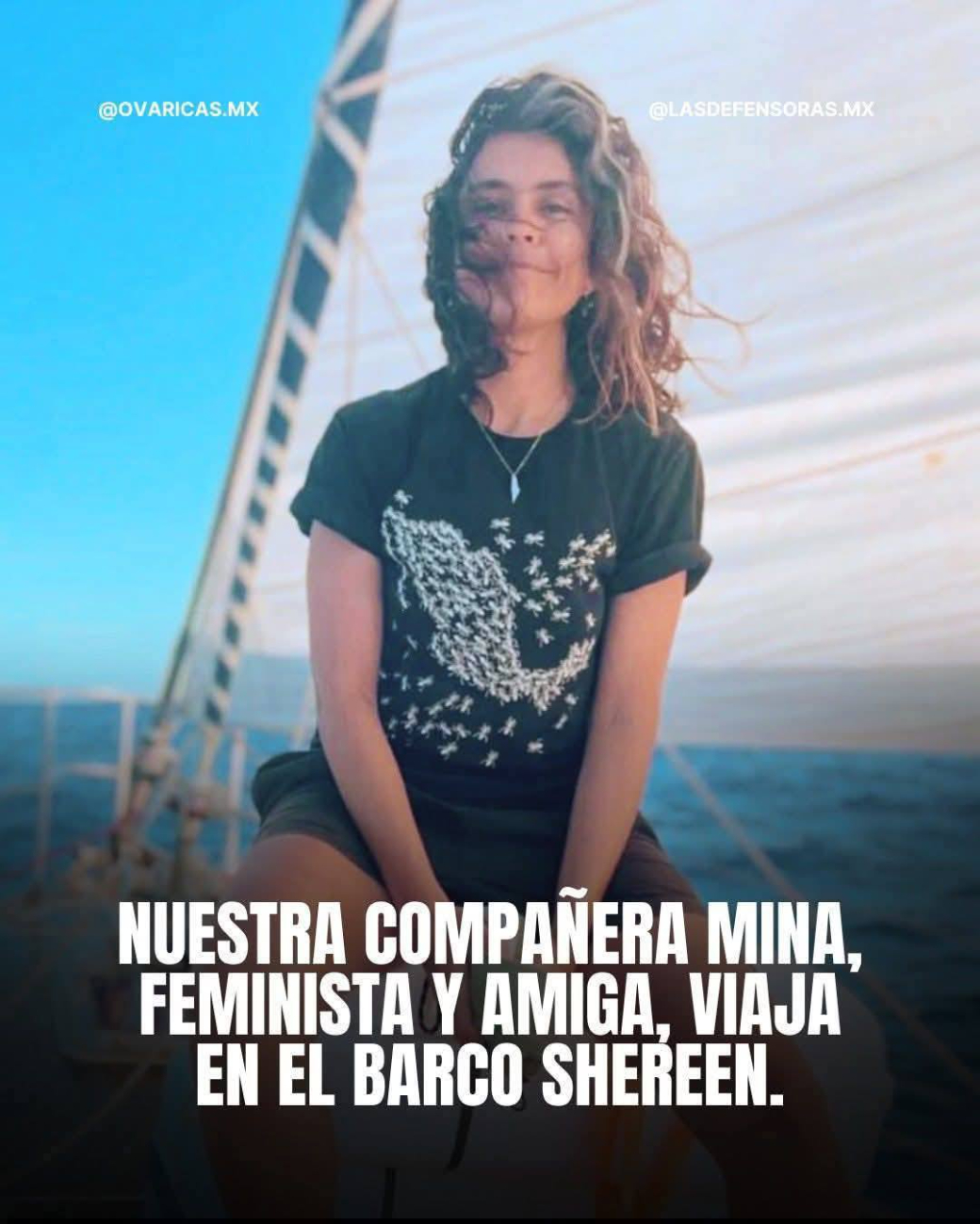 ¿Quién es Miriam Moreno, la activista playense que viajaba en el barco Shireen hacia Gaza?