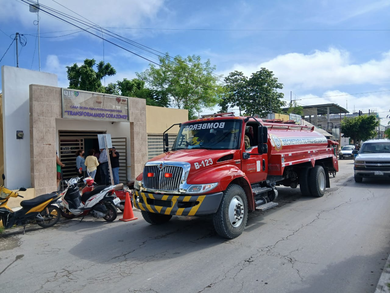 Sin riesgo tras reporte de fuga de gas en Campeche: bomberos descartan peligro