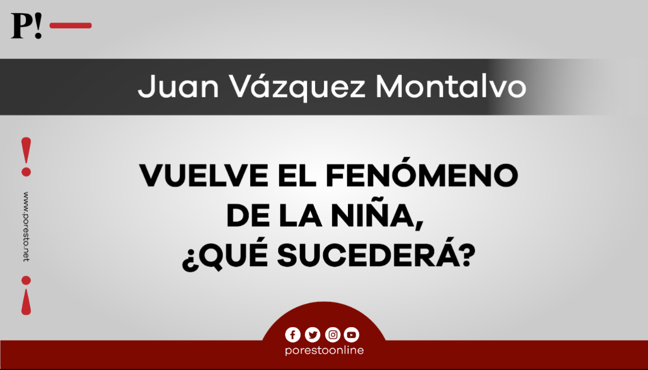 Vuelve el fenómeno de La Niña, ¿qué sucederá?