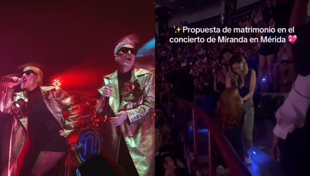 Miranda! se presentó en concierto en Mérida, Yucatán Miranda! se presentó en concierto en Mérida, Yucatán