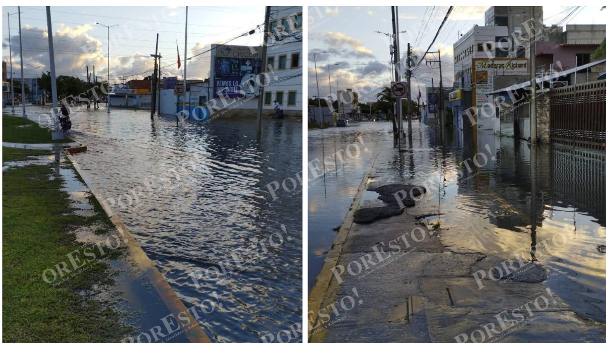Charcos, tráfico y paciencia: el amanecer lluvioso en la isla Charcos, tráfico y paciencia: el amanecer lluvioso en la isla