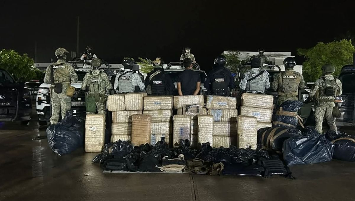 De acuerdo con la SSPC, la droga incautada representa una afectación económica superior a los 6.5 millones de pesos De acuerdo con la SSPC, la droga incautada representa una afectación económica superior a los 6.5 millones de pesos