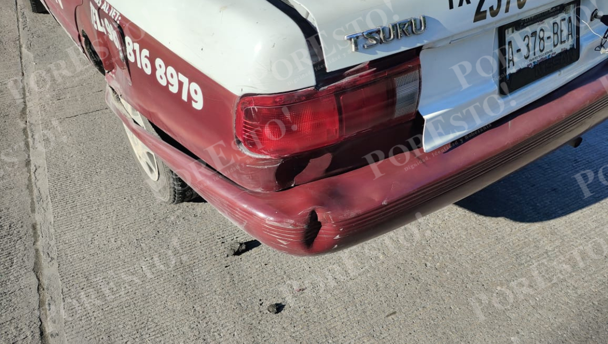 El choque fue por alcance en la avenida Periférica Norte. El choque fue por alcance en la avenida Periférica Norte.