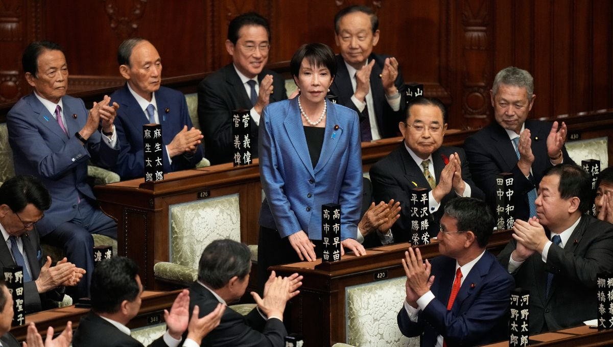 Sanae Takaichi se convirtió en la primera mujer en ocupar el cargo de primera ministra de Japón Sanae Takaichi se convirtió en la primera mujer en ocupar el cargo de primera ministra de Japón