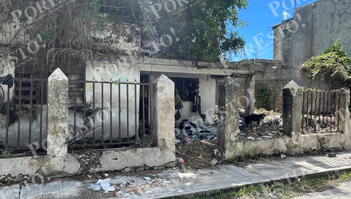 Vecinos de la colonia Concepción Durán Lanz, en Champotón, denunciaron un predio abandonado convertido en basurero y refugio de delincuentes. Vecinos de la colonia Concepción Durán Lanz, en Champotón, denunciaron un predio abandonado convertido en basurero y refugio de delincuentes.
