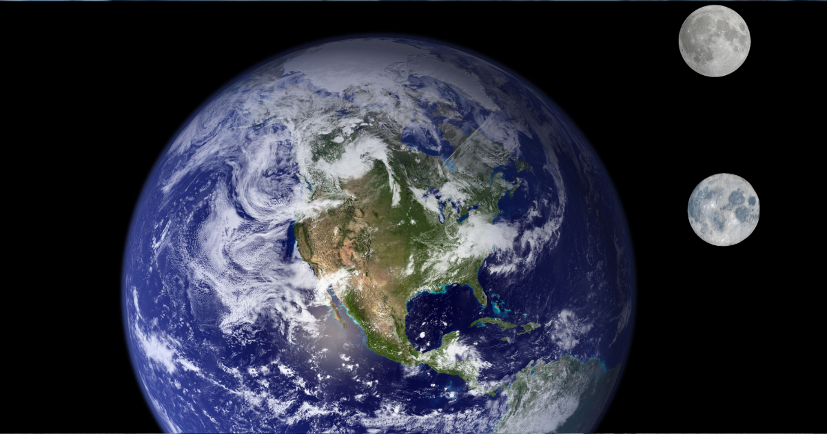 La tierra y su satélite natural. La tierra y su satélite natural.