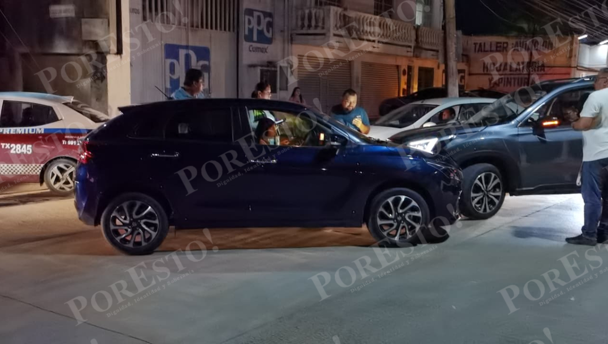 Ambas conductoras resultaron ilesas y acordaron los daños con sus aseguradoras.