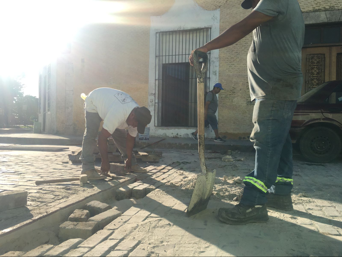 Los trabajos de mantenimiento a los adoquines del Barrio Mágico de Mérida tienen 95% de avance Los trabajos de mantenimiento a los adoquines del Barrio Mágico de Mérida tienen 95% de avance