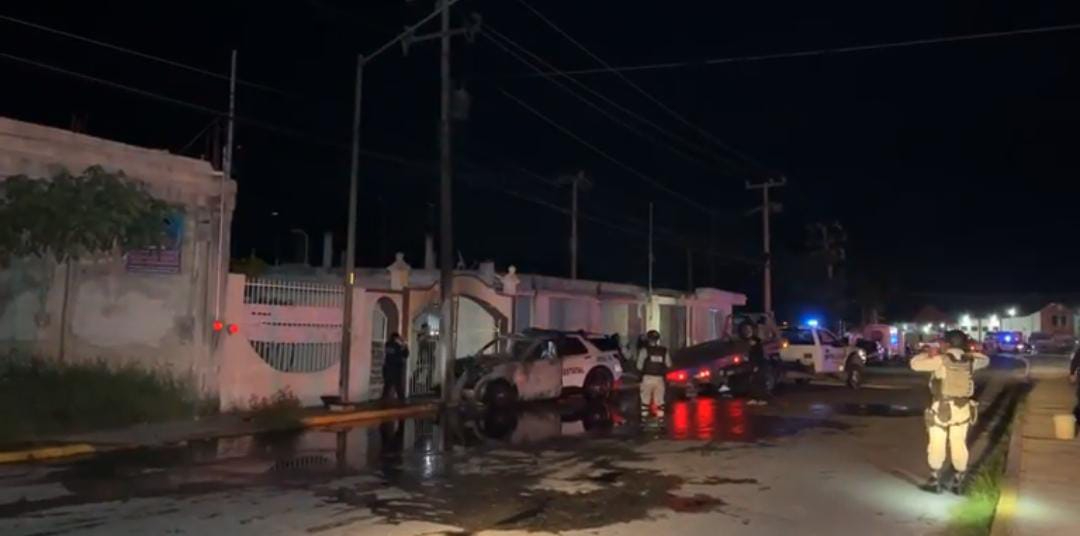 Cansancio habría provocado el accidente de patrulla en la avenida Benito Juárez Cansancio habría provocado el accidente de patrulla en la avenida Benito Juárez