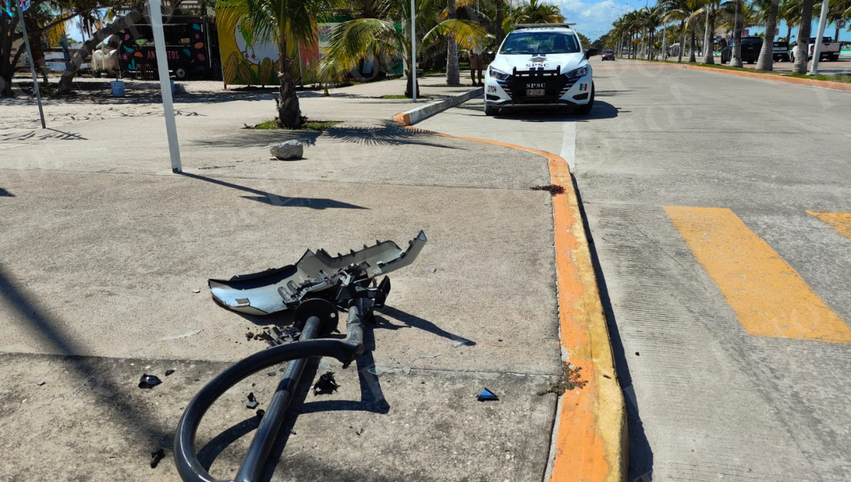 El accidente ocurrió en la avenida Malecón Costero, a la altura de la calle Corvina El accidente ocurrió en la avenida Malecón Costero, a la altura de la calle Corvina