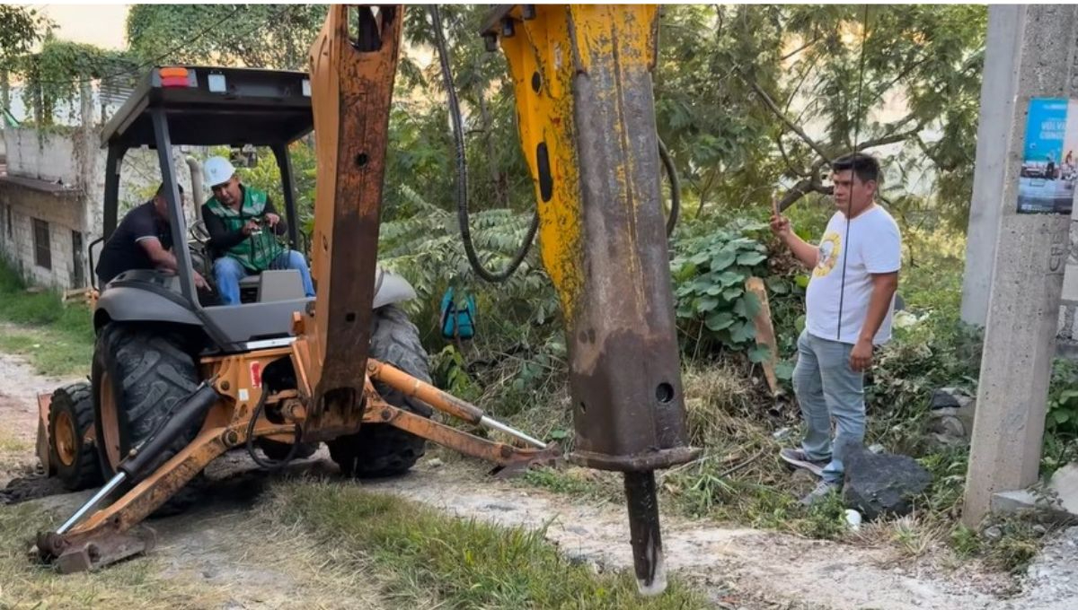El alcalde Santos Tavares García reconoció lo ocurrido y aseguró que el accidente fue producto de un movimiento inesperado El alcalde Santos Tavares García reconoció lo ocurrido y aseguró que el accidente fue producto de un movimiento inesperado