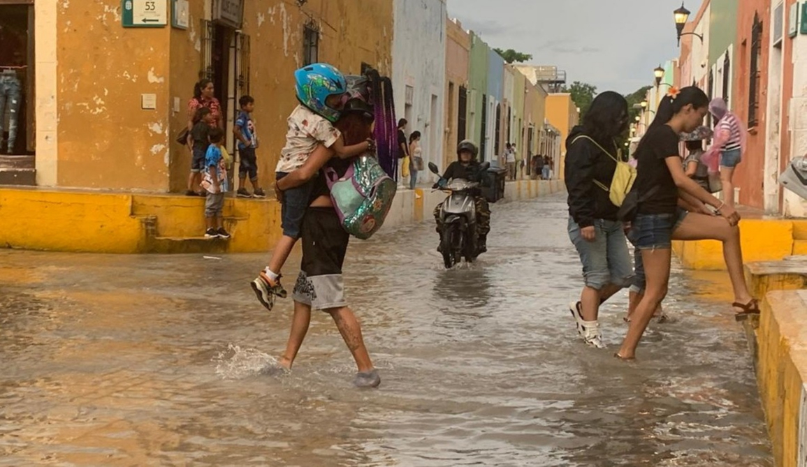 Las lluvias han provocado inundaciones en diferentes puntos. Las lluvias han provocado inundaciones en diferentes puntos.