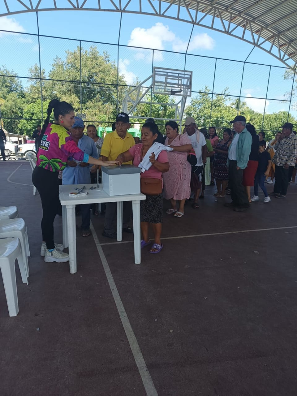 Llevan a cabo elecciones para comisario de ejido en Plan de Ayala, Sabancuy Llevan a cabo elecciones para comisario de ejido en Plan de Ayala, Sabancuy