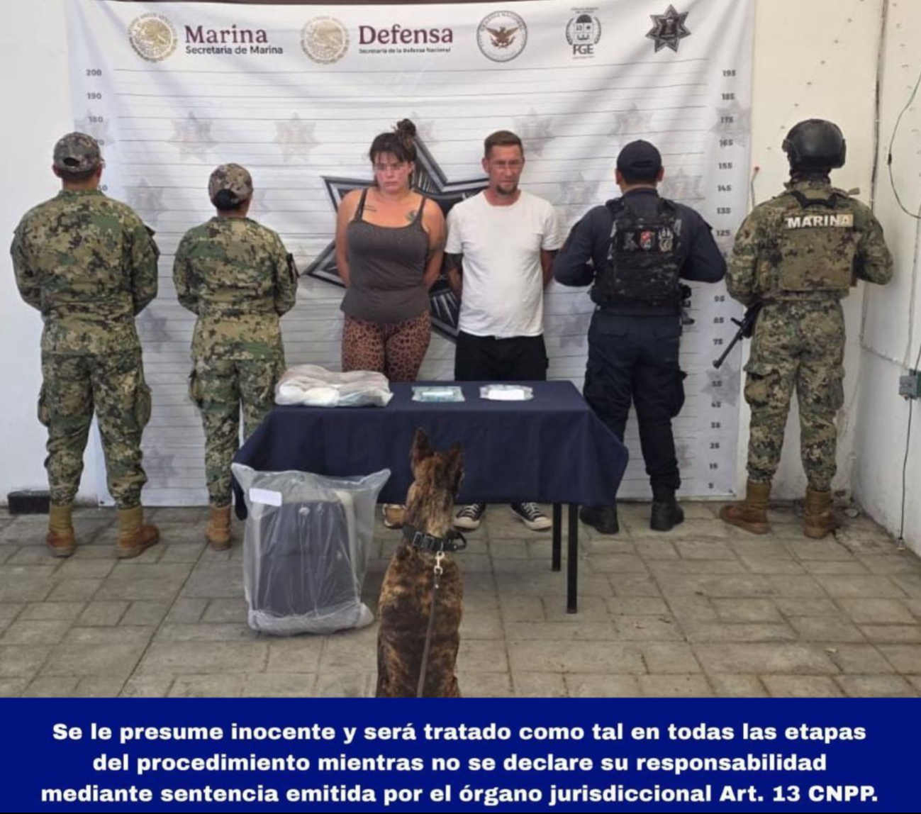 Una pareja de origen estadounidense fue detenida en Playa del Carmen por presuntos delitos contra la salud. Una pareja de origen estadounidense fue detenida en Playa del Carmen por presuntos delitos contra la salud.