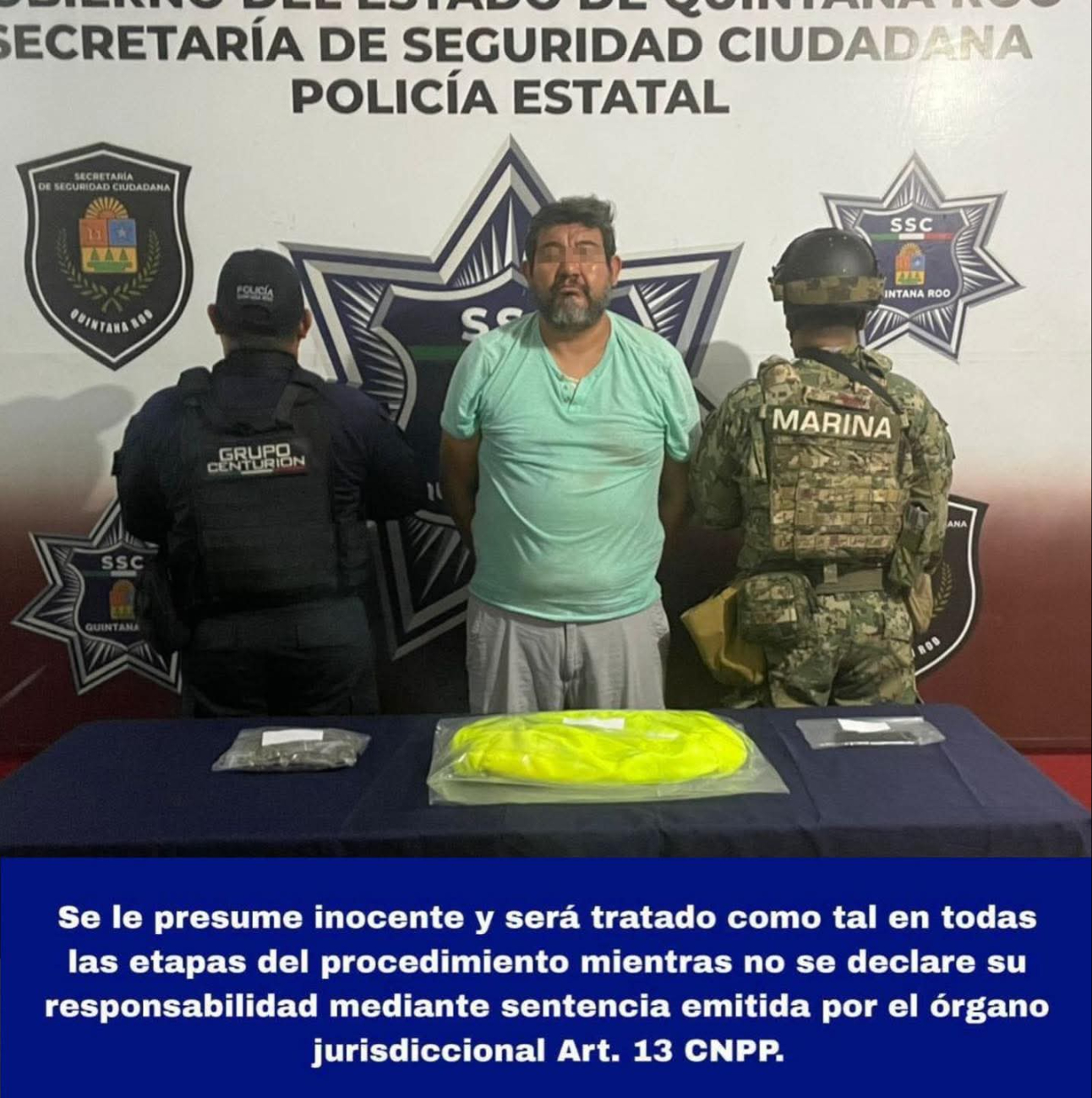 A  Omar “N”, se le aseguró una mochila, 68 bolsitas tipo ziploc con el vegetal y un teléfono celular A  Omar “N”, se le aseguró una mochila, 68 bolsitas tipo ziploc con el vegetal y un teléfono celular