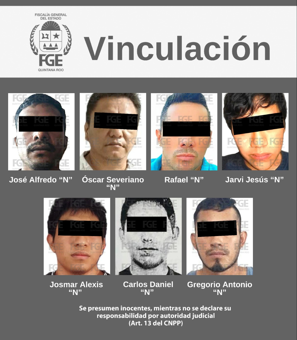 Los hechos se registraron en diferentes municipios del estado Los hechos se registraron en diferentes municipios del estado