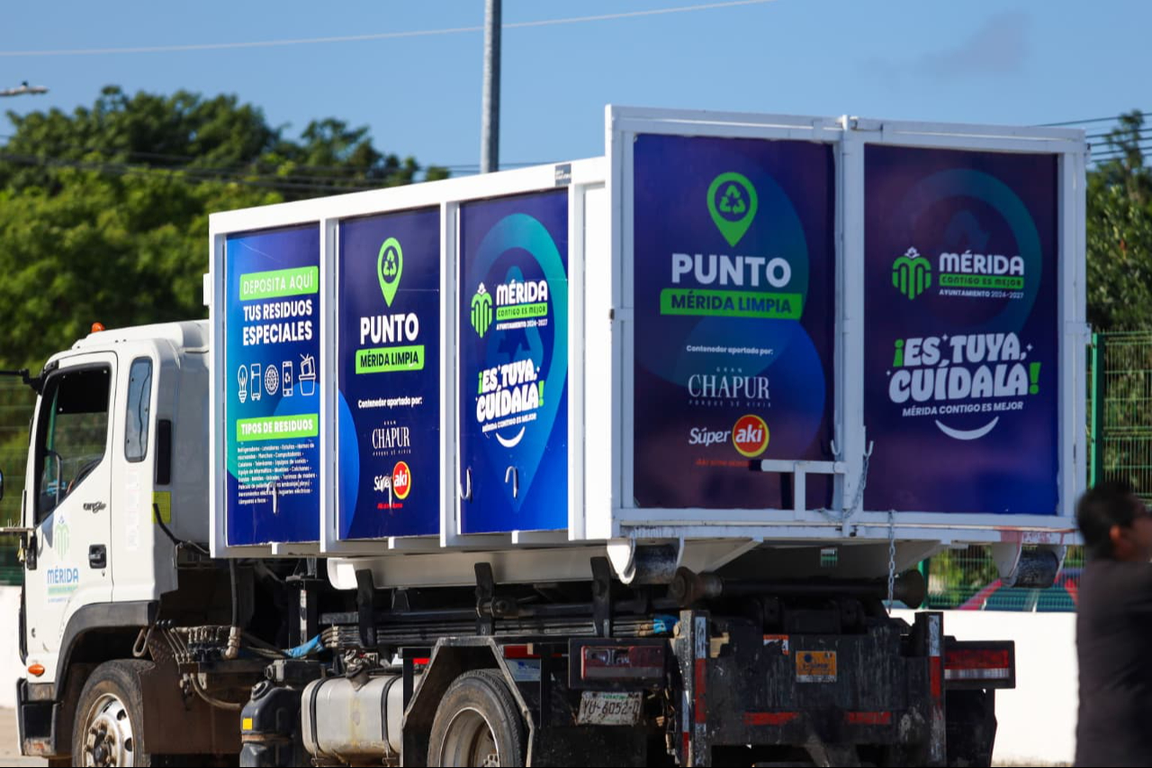 Desde el inicio del programa Mérida Limpia ¡Es tuya, cuídala! Se han recolectado más de 1,524 toneladas de residuos especiales en 223 puntos del municipio Desde el inicio del programa Mérida Limpia ¡Es tuya, cuídala! Se han recolectado más de 1,524 toneladas de residuos especiales en 223 puntos del municipio