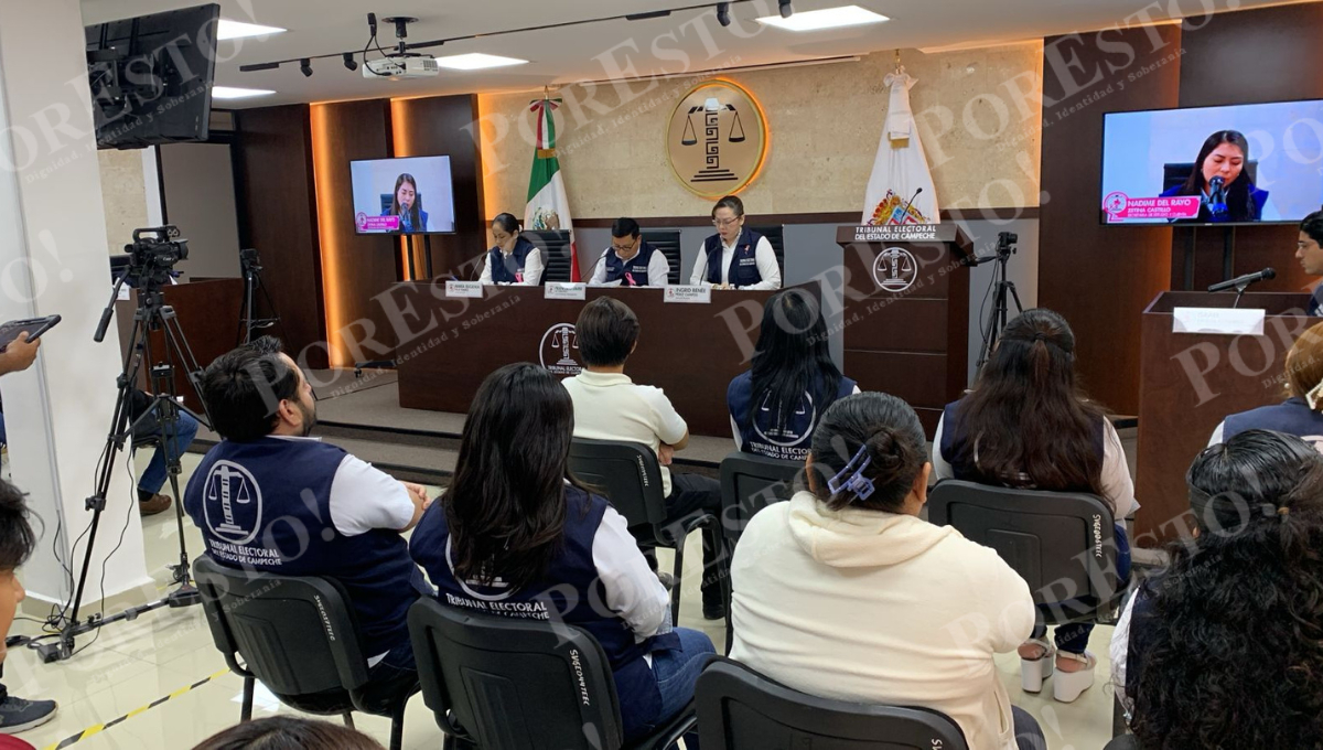 El Tribunal Electoral del Estado de Campeche (TEEC) resolvió como fundada pero inoperante la queja del PAN contra la participación de César Martín Ehuán y Yolanda Valladares Valle. El Tribunal Electoral del Estado de Campeche (TEEC) resolvió como fundada pero inoperante la queja del PAN contra la participación de César Martín Ehuán y Yolanda Valladares Valle.