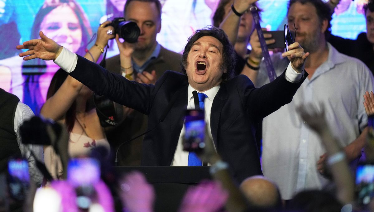 Javier Milei, presidente de Argentina