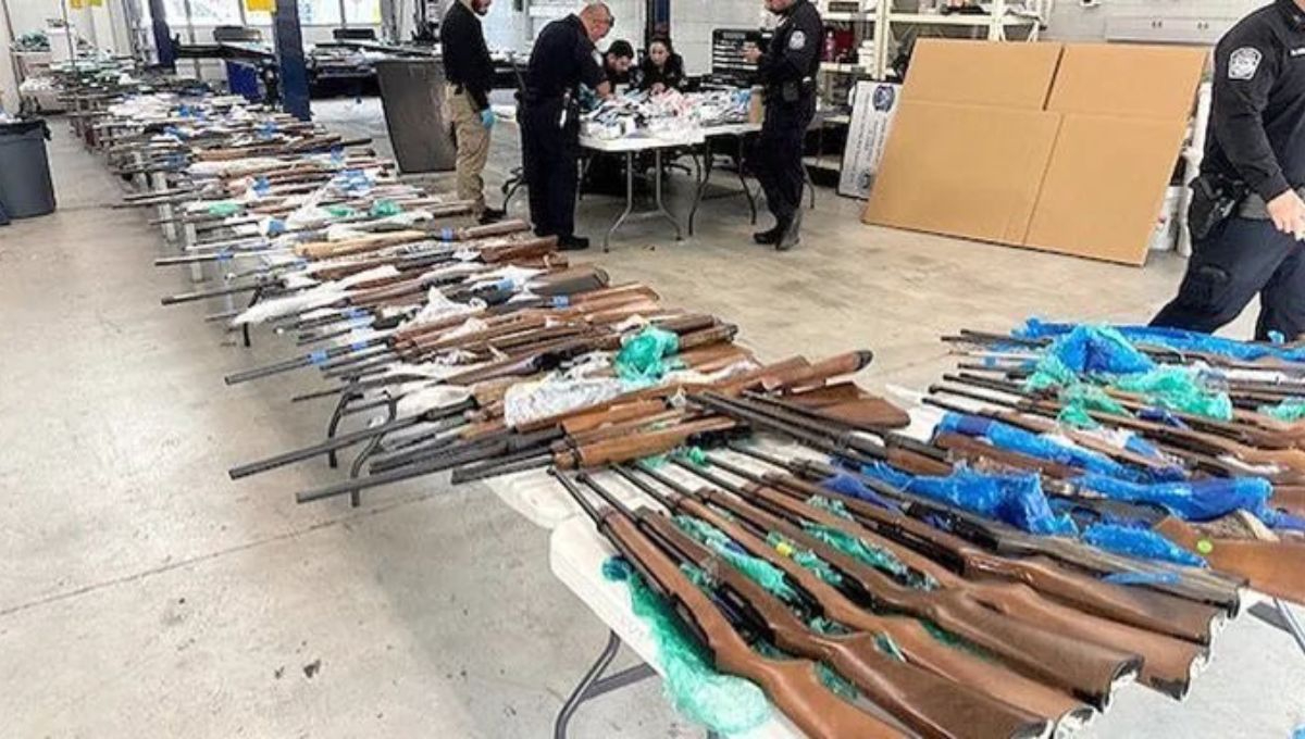 La incautación de este lote de armamento podría haber evitado que cientos de armas terminaran en manos de grupos delictivos en México La incautación de este lote de armamento podría haber evitado que cientos de armas terminaran en manos de grupos delictivos en México