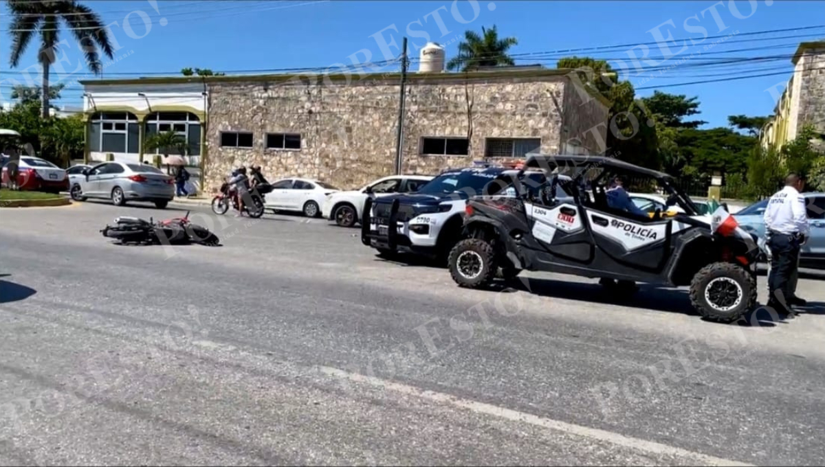 Motorepartidor de Rappi resultó lesionado tras ser impactado por una camioneta en la Avenida Casa de Justicia. Motorepartidor de Rappi resultó lesionado tras ser impactado por una camioneta en la Avenida Casa de Justicia.