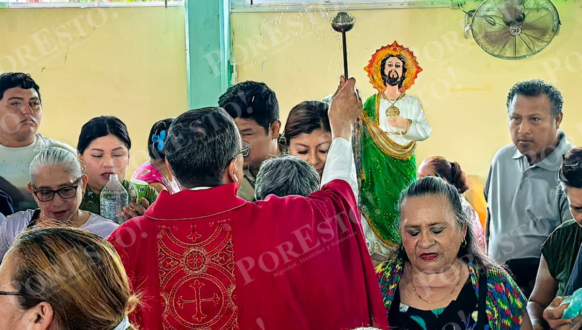 Con fe y esperanza, cientos de carmelitas celebran a San Judas Tadeo, patrono de las causas imposibles