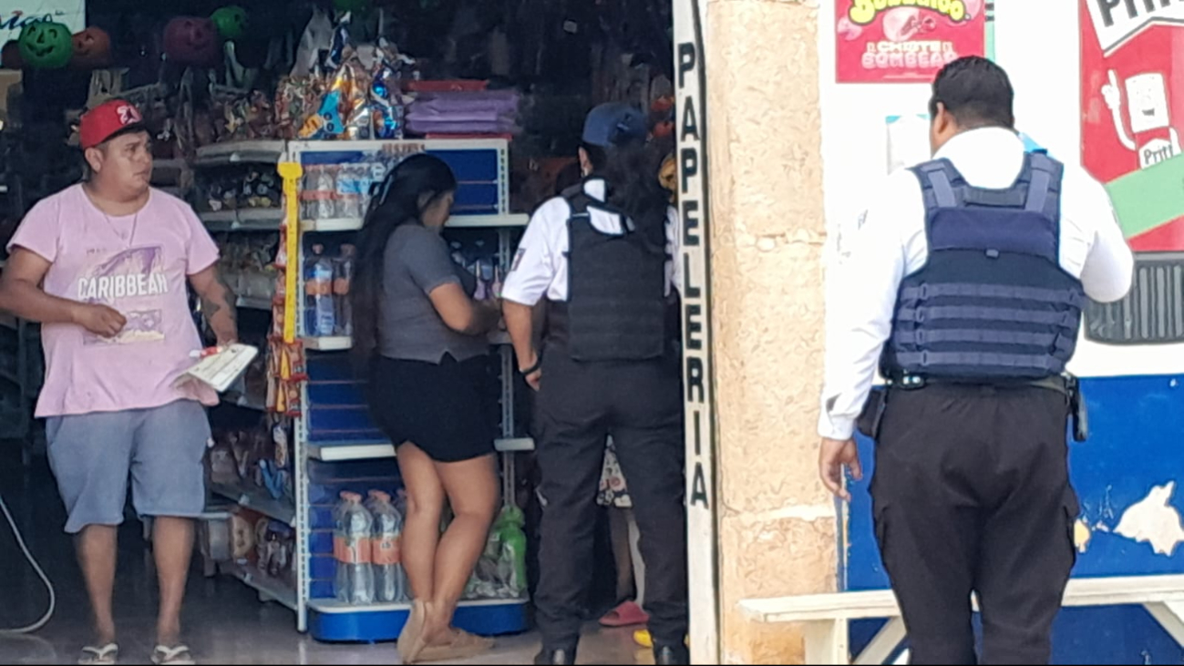 Policías municipales intervinieron y trasladaron a las menores a la Fiscalía. Policías municipales intervinieron y trasladaron a las menores a la Fiscalía.