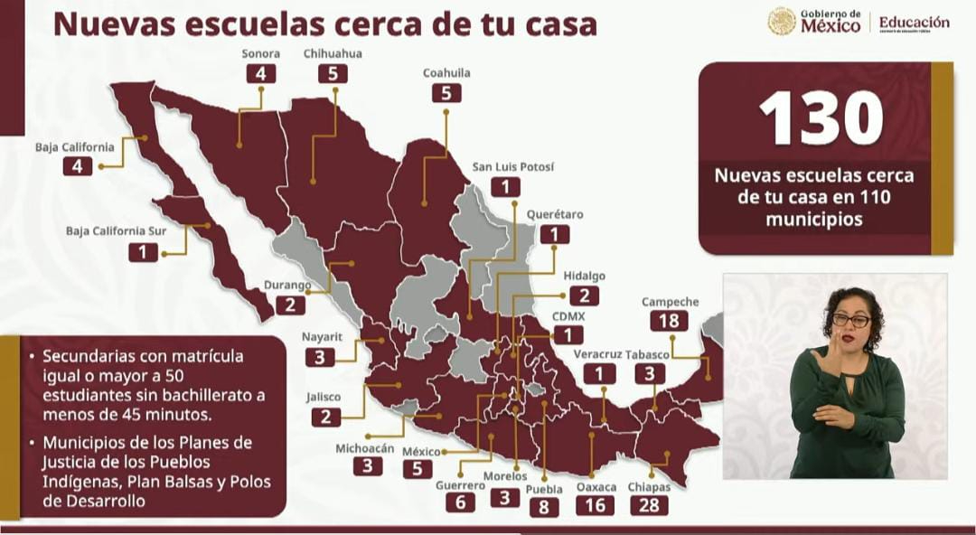 SEP anuncia expansión educativa en Campeche como parte del plan federal 2026