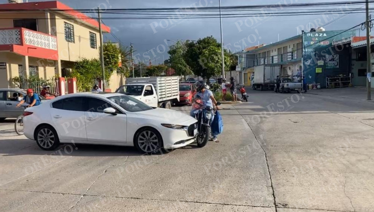 Accidentes sin lesionados complican el tránsito en San Francisco de Campeche Accidentes sin lesionados complican el tránsito en San Francisco de Campeche