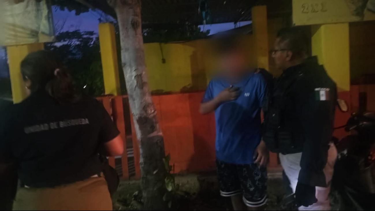 El afectado fue encontrado caminando solo por la calle; no presentaba lesiones