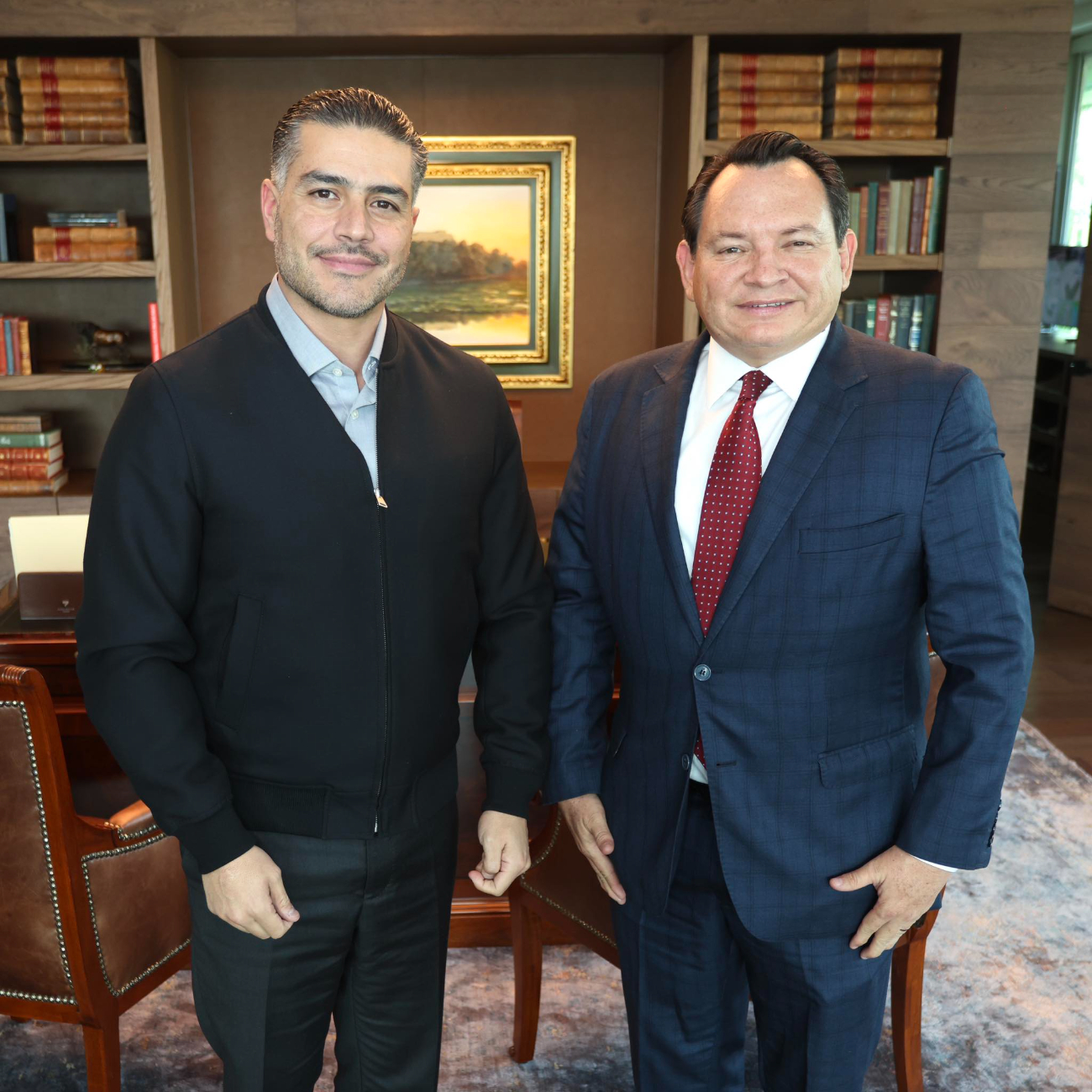 Díaz Mena y García Harfuch acuerdan fortalecer estrategias de seguridad en Yucatán Díaz Mena y García Harfuch acuerdan fortalecer estrategias de seguridad en Yucatán