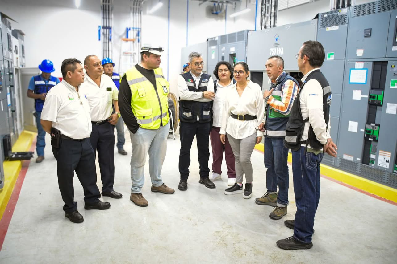 El Hospital de Gineco Pediatría del IMSS en Ciudad del Carmen presenta un 99% de avance. El Hospital de Gineco Pediatría del IMSS en Ciudad del Carmen presenta un 99% de avance.