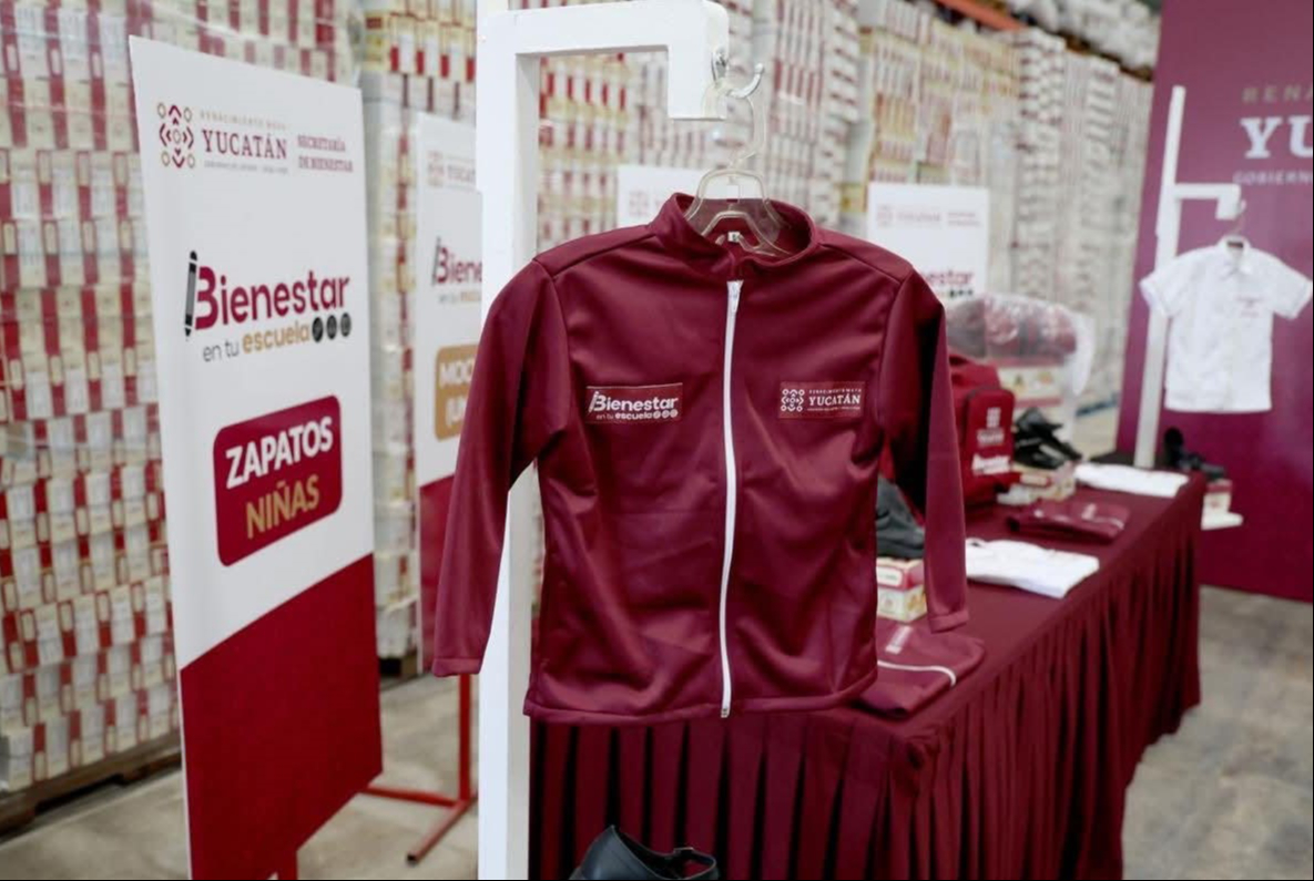 Se distribuirán más de 200 mil prendas en las escuelas de nivel básico, empezando en el Sur Se distribuirán más de 200 mil prendas en las escuelas de nivel básico, empezando en el Sur