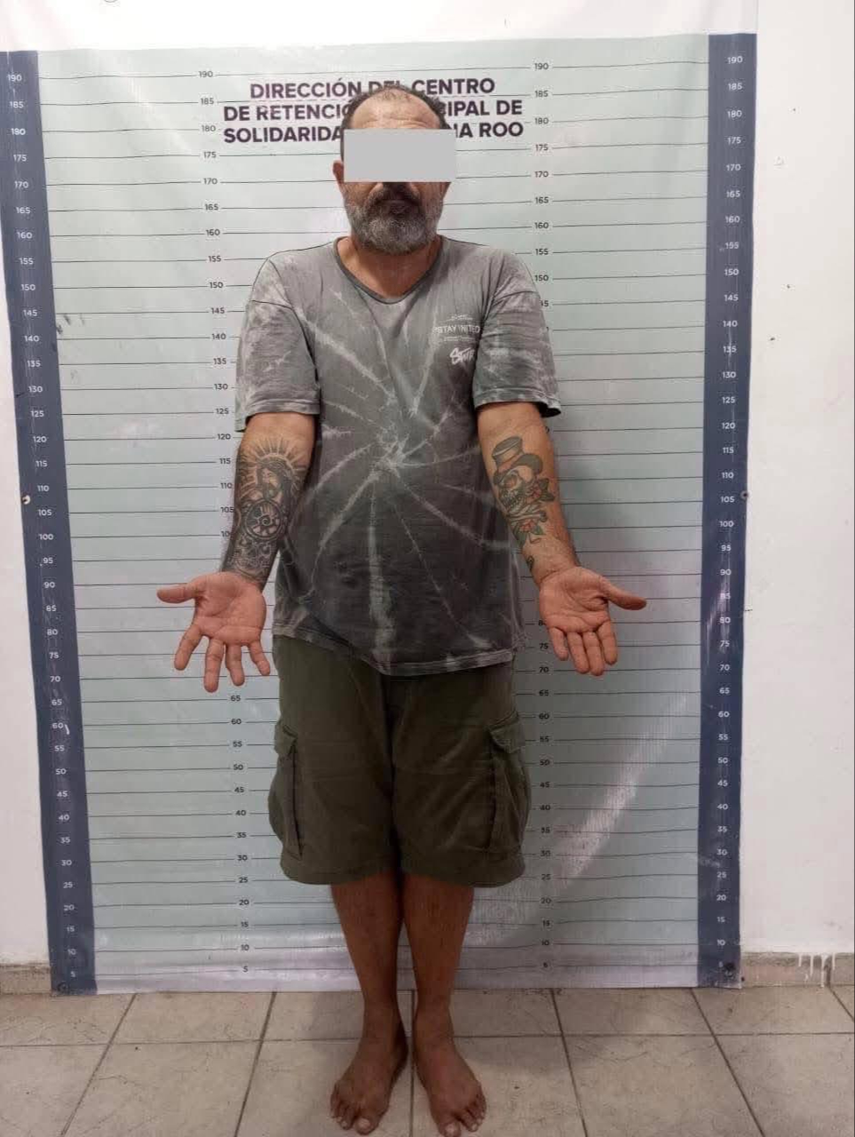 El detenido fue identificado como Héctor Mauricio “N” El detenido fue identificado como Héctor Mauricio “N”