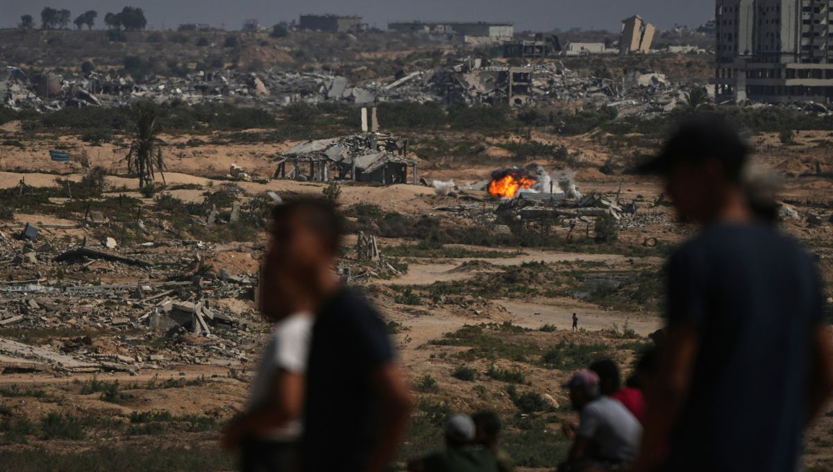 Habitantes de Gaza y familias de rehenes en Israel apoyan la propuesta de Trump