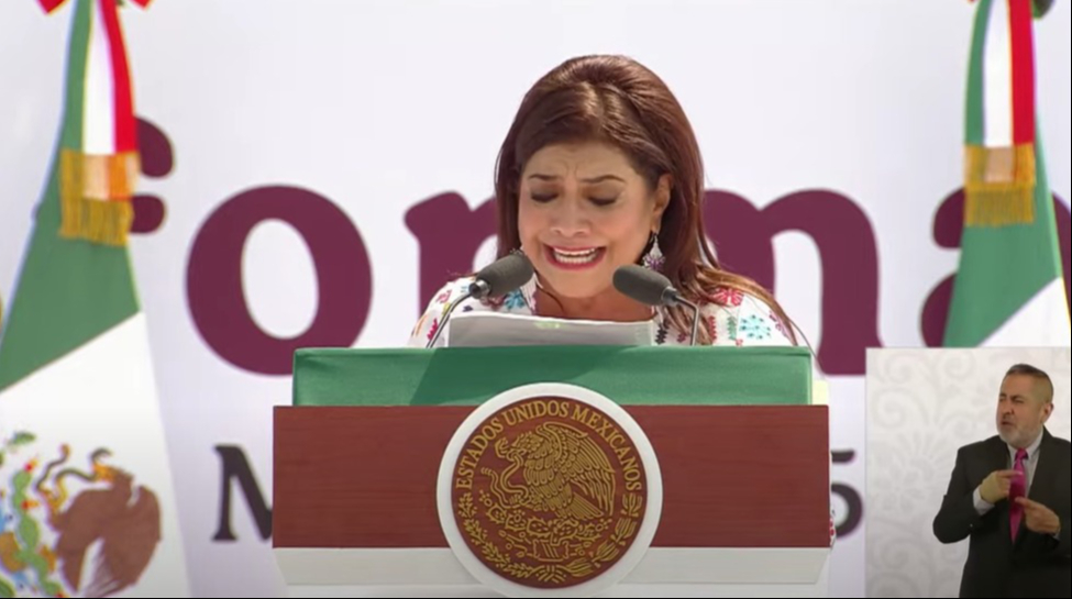 Clara Brugada resaltó obras en la CDMX a cargo del Gobierno federla