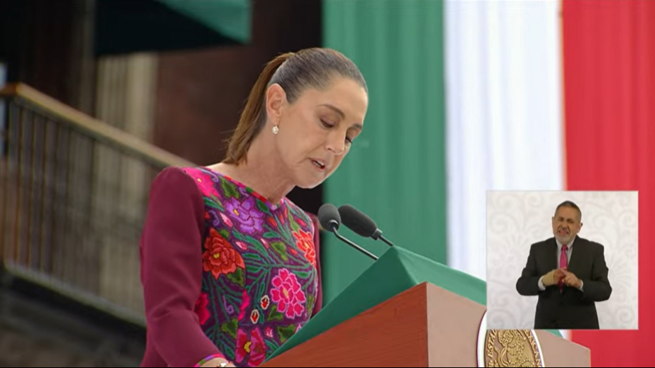 Claudia Sheinbaum encabezó su Primer Informe en el Zócalo capitalino Claudia Sheinbaum encabezó su Primer Informe en el Zócalo capitalino