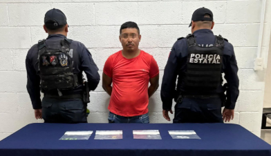 El detenido fue identificado como Fredy Enrique “N”. El detenido fue identificado como Fredy Enrique “N”.