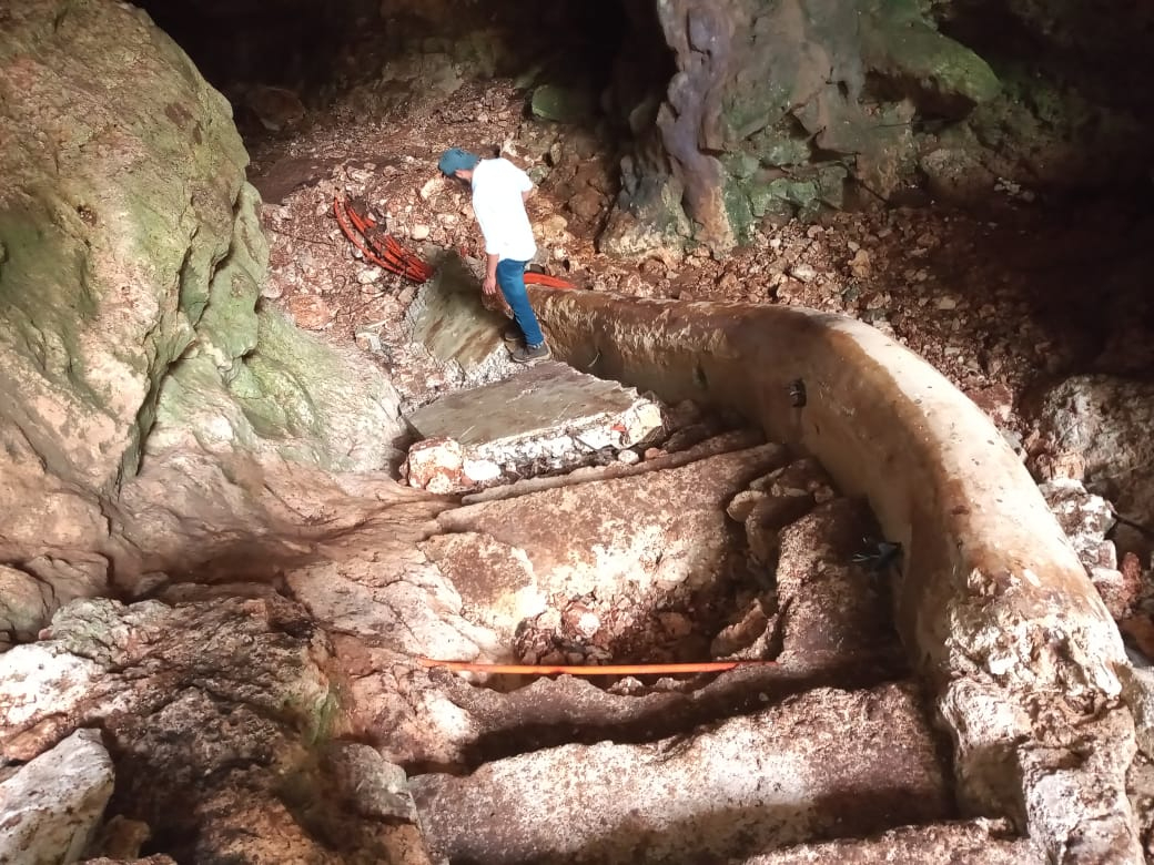 Ex comisarios piden intervención del INAH ante la fragilidad del Arco Maya
