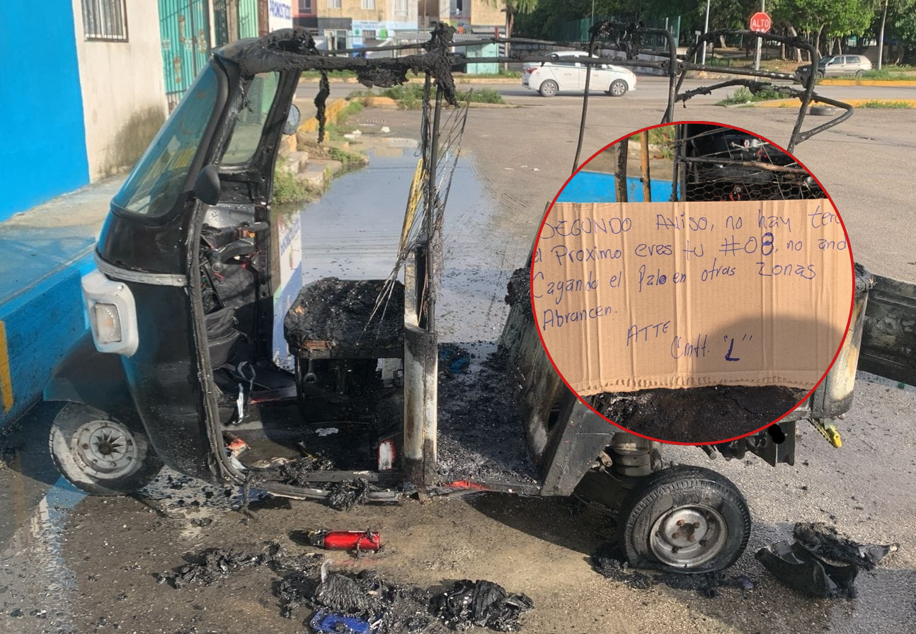 Las cámaras de videovigilancia grabaron a un sujeto rociando un líquido inflamable y después prenderle fuego