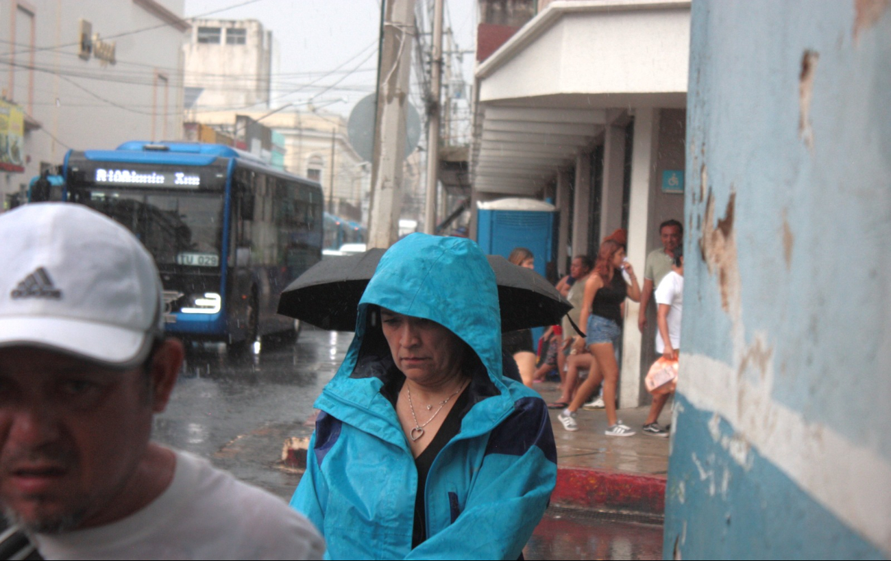 Las lluvias no cesarán en Yucatán esta semana