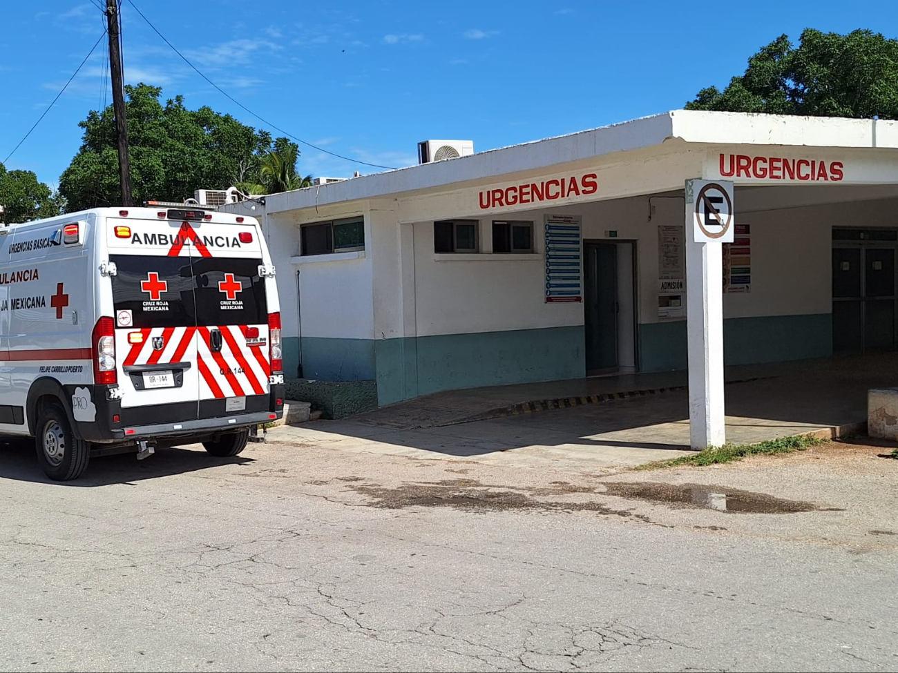 Se supo que las lesiones que presentaron, fue objeto de que salieron volando proyectiles en los aires, principalmente piedras